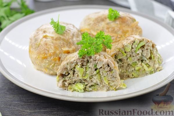 Ленивые голубцы с молодой капустой и кускусом (в духовке)