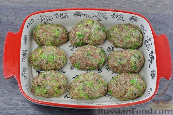 Ленивые голубцы с молодой капустой и кускусом (в духовке)